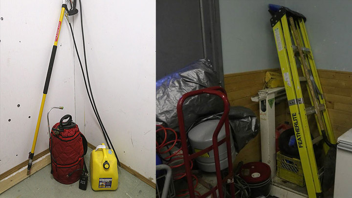 West Wind de-icing equipment available at Fond-du-Lac Airport in northern Saskatchewan.