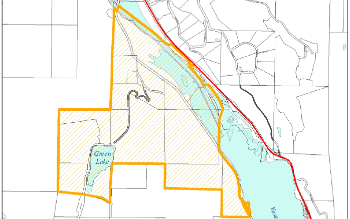 A Local State of Emergency and an Evacuation Alert have been issued for the Green Lake area in Electoral Area ‘D’ .