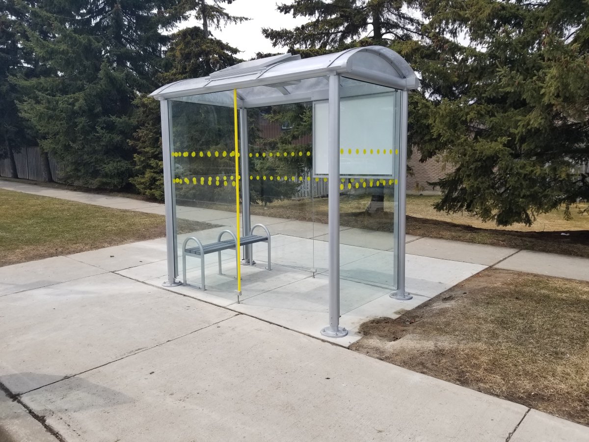 Guelph Transit said 52 new bus shelters are being installed, bringing the total number of shelters around the city to 110.