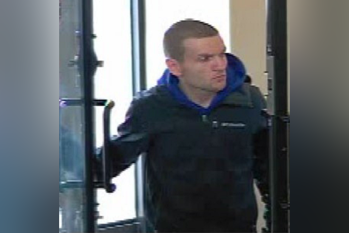 Halton Regional police say  a suspect is wanted in two bank robberies on Monday.