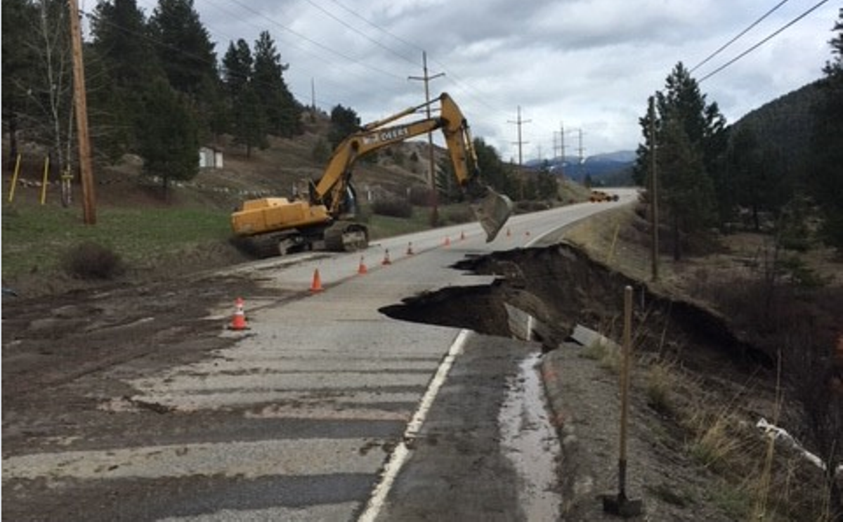 Highway 33 east of Kelowna could reopen Friday night - image