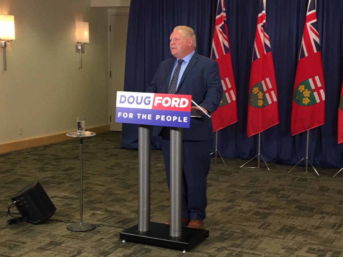 PC Leader Doug Ford says he'll call a commission of inquiry into government spending if the PCs form the government in the province's June vote.