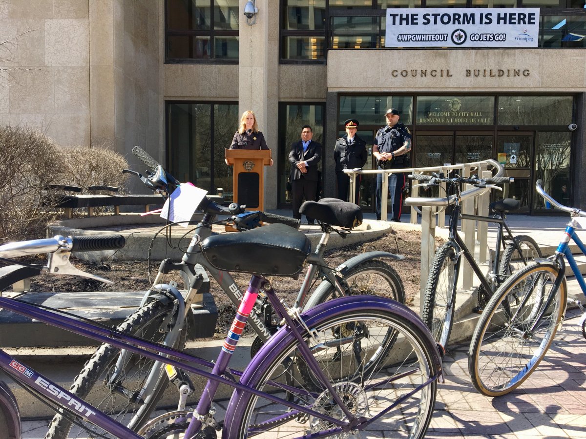 The City of Winnipeg rolled out their online registry for bike owners Monday. 