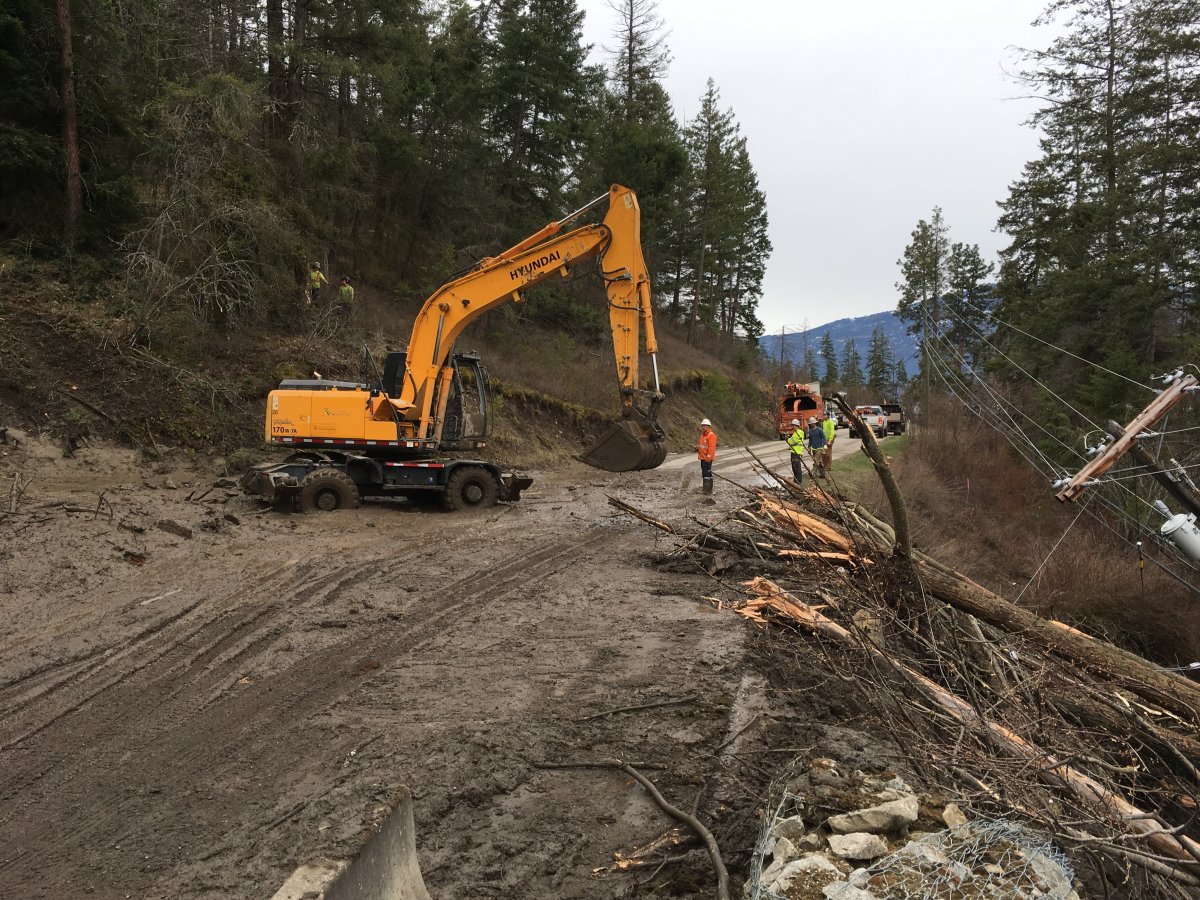 UPDATE Vernon hydro won’t be restored until Tuesday evening