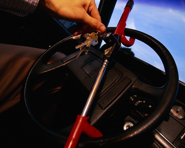 VPD are giving out free steering wheel locks.