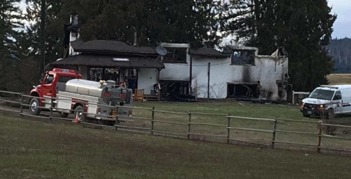 Lumby home hit twice by fire. 