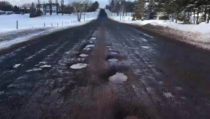 Route 616 in Keswick Ridge, N.B., which residents have long complained about, has topped the list of 10 worst roads in Atlantic Canada in a CAA survey. 