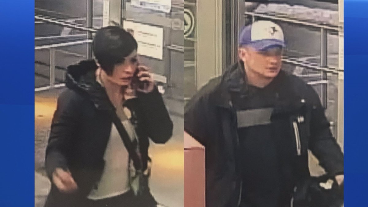 Police believe these two people worked together to steal $2,000 worth of perfume.
