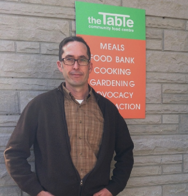 Ramsey Hart, executive director of The Table Community Food Centre in Perth, was named the NDP candidate for the Lanark-Frontenac and Kingston provincial riding on Saturday.
