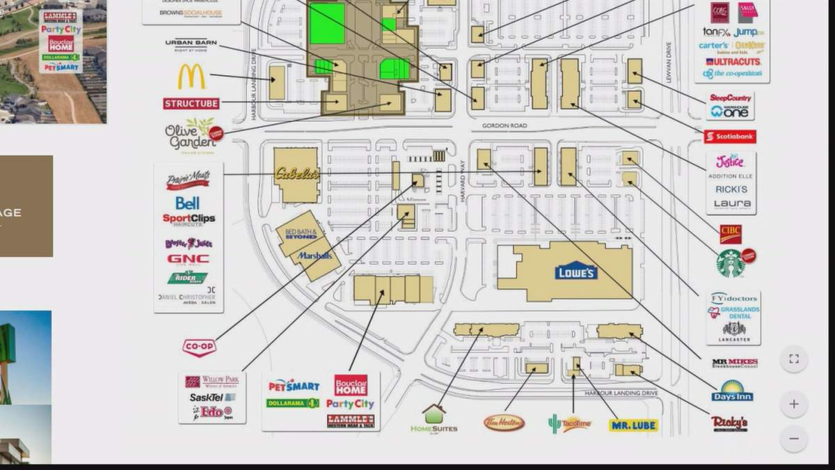 A screen grab of the brochure posted on Harvard Developments’ website.