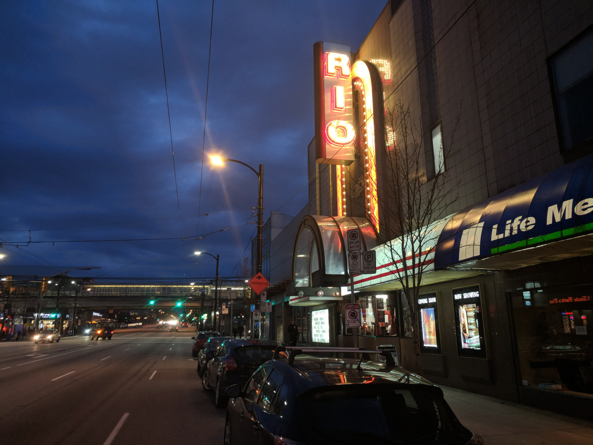 The Rio Theatre will continue to be a Vancouver landmark.