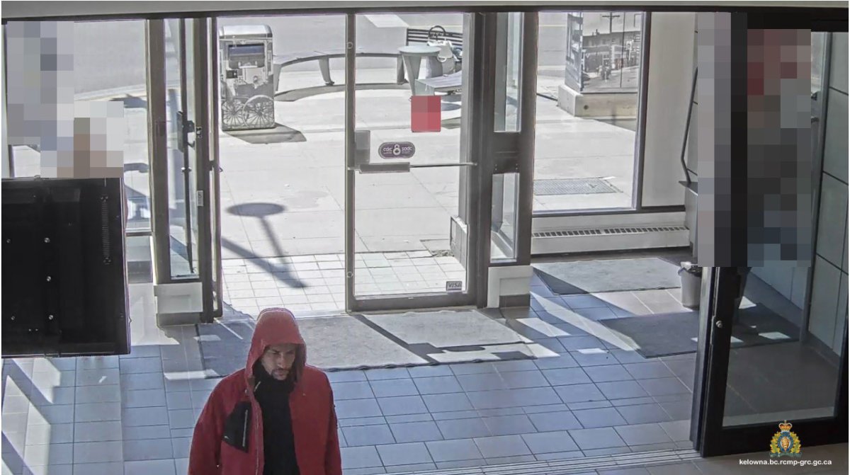 Kelowna Mounties searching for suspect in daylight robbery - image