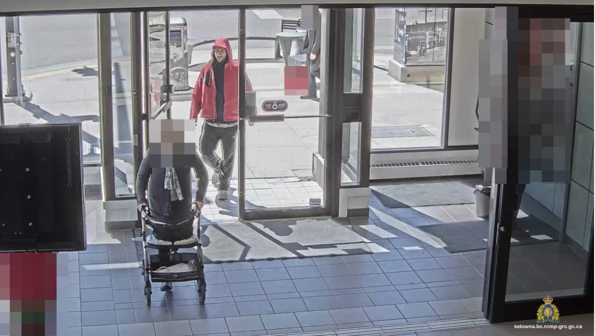 Kelowna Mounties searching for suspect in daylight robbery - image