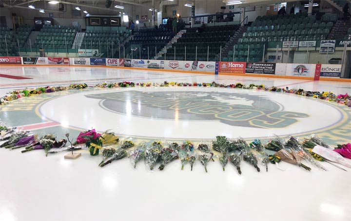 Memorial scholarships are being set up to honour four Alberta hockey players who were killed in the Humboldt Broncos bus crash.