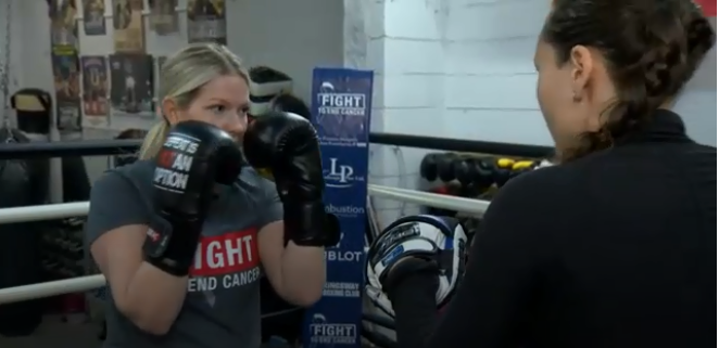 "Defeat is not an option”: Angie Seth speaks to two women who are taking their fight against cancer into the boxing ring.