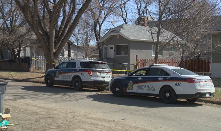 Saskatoon police say a 25-year-old woman was found suffering from a gunshot wound in the 100-block of Avenue S South.