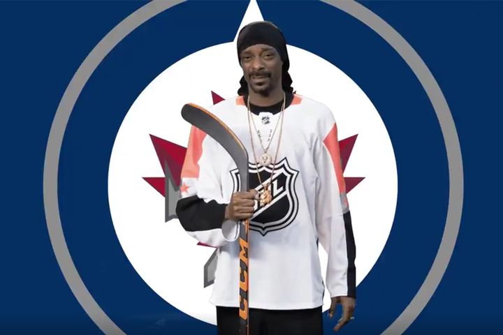 Snoop Dogg catches Winnipeg Jets playoff fever - image