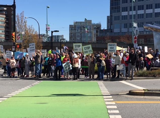 Duelling rallies in Vancouver over LGBTQ+ inclusive program in schools ...