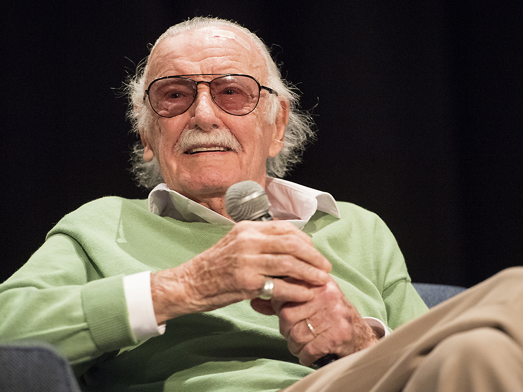 Stan Lee participates in a Q&A during Wizard World Comic Con on January 6, 2018 in New Orleans, Louisiana.