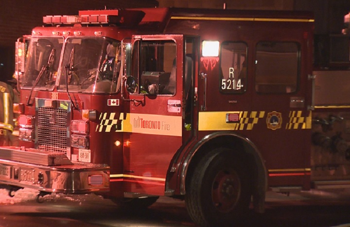 File photo of Toronto Fire truck.