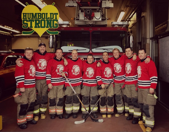 JERSEY DAY: HUMBOLDT BRONCOS