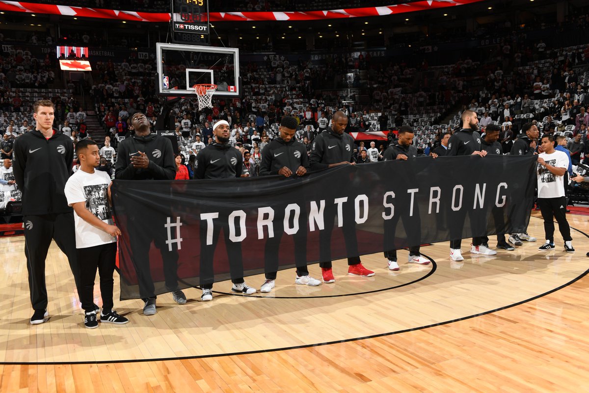 Raptors, Wizards honour Toronto van attack victims at Game 5 - image