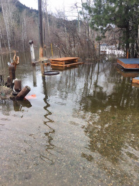 An evacuation order has been issued for the Tulameen area.