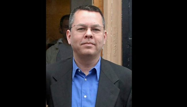 Andrew Brunson seen in Izmir, Turkey in an undated file photo.