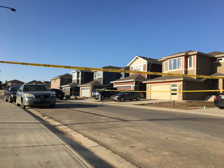 Police were called to a suspicious death in the area of 219 Street and 84 Avenue at around 3:30 a.m. Saturday, April 28, 2018.