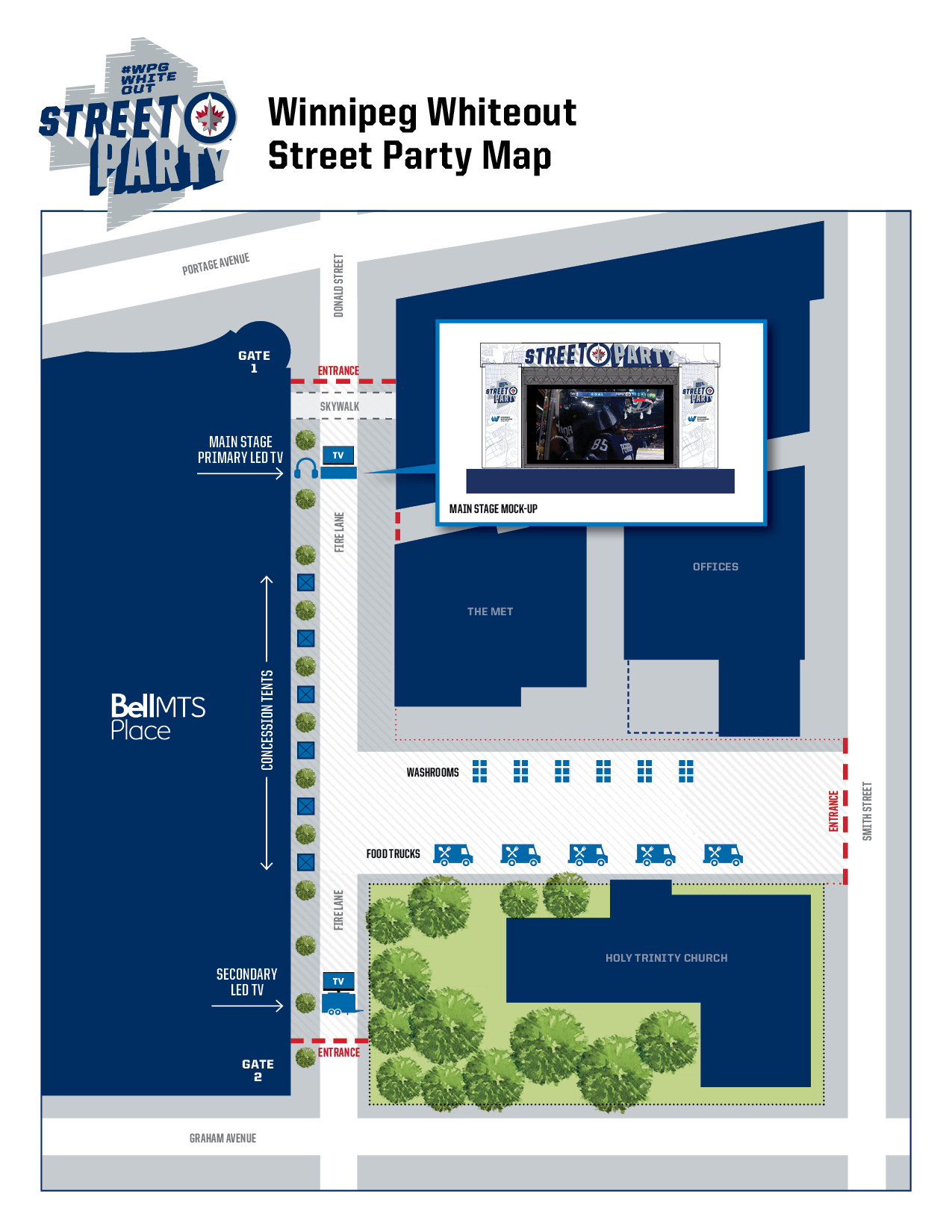 Street Party To Happen Outside Bell MTS Place At Jets Playoff Home ...