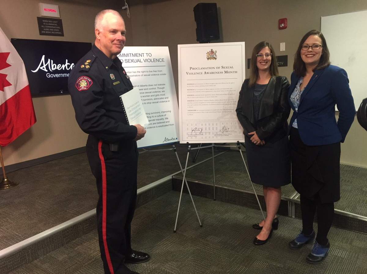 A new guide will offer best practices for Alberta police responding to sexual assault cases.