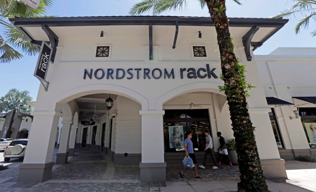 This Tuesday, Aug. 29, 2017, photo, shows a Nordstrom Rack store in Miami. 