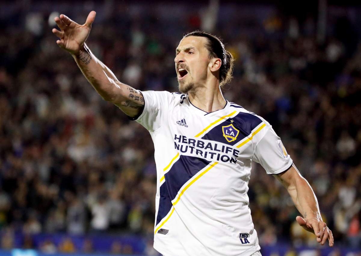 LA Galaxy forward Zlatan Ibrahimovic will play against the Montreal Impact.