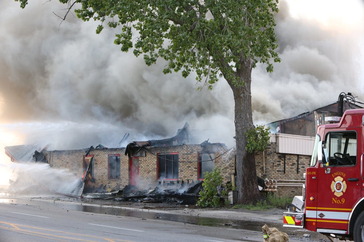 Only rubble remains after massive fire at old Hook’s restaurant