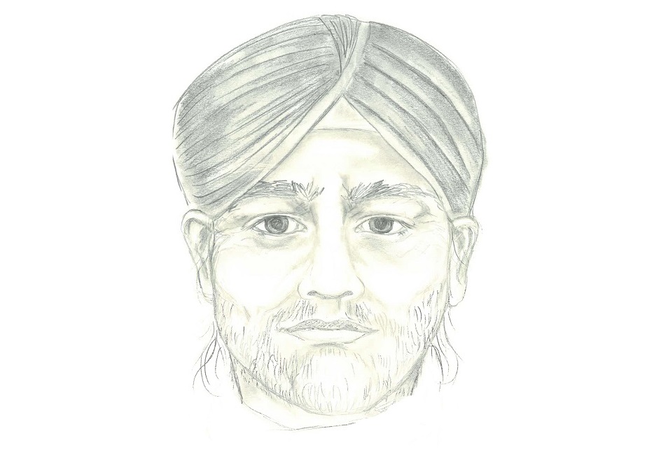 Surrey RCMP have released a sketch of the suspect.
