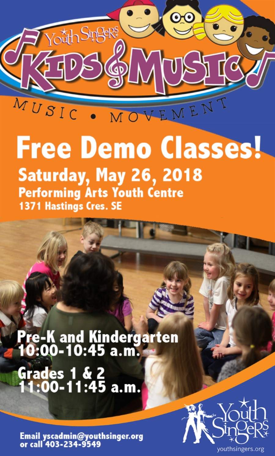 Kids and Music demo class - image