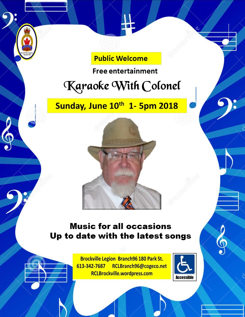 Karaoke with the Colonel! - image