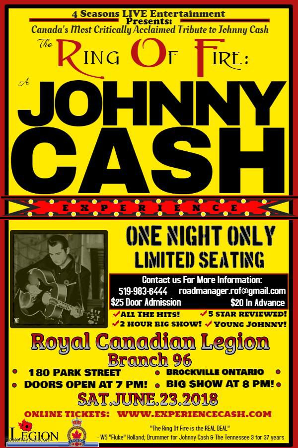 The Ring of Fire, a Johnny Cash Experience! - GlobalNews Events