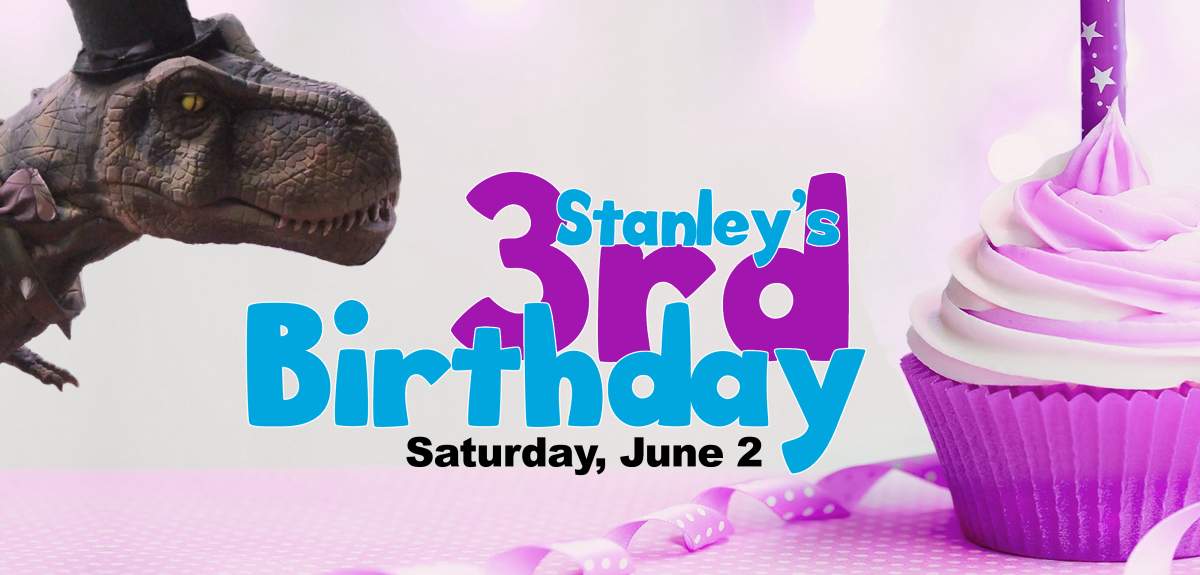 Stanley the T.rex’s Mascot Birthday Party! - image