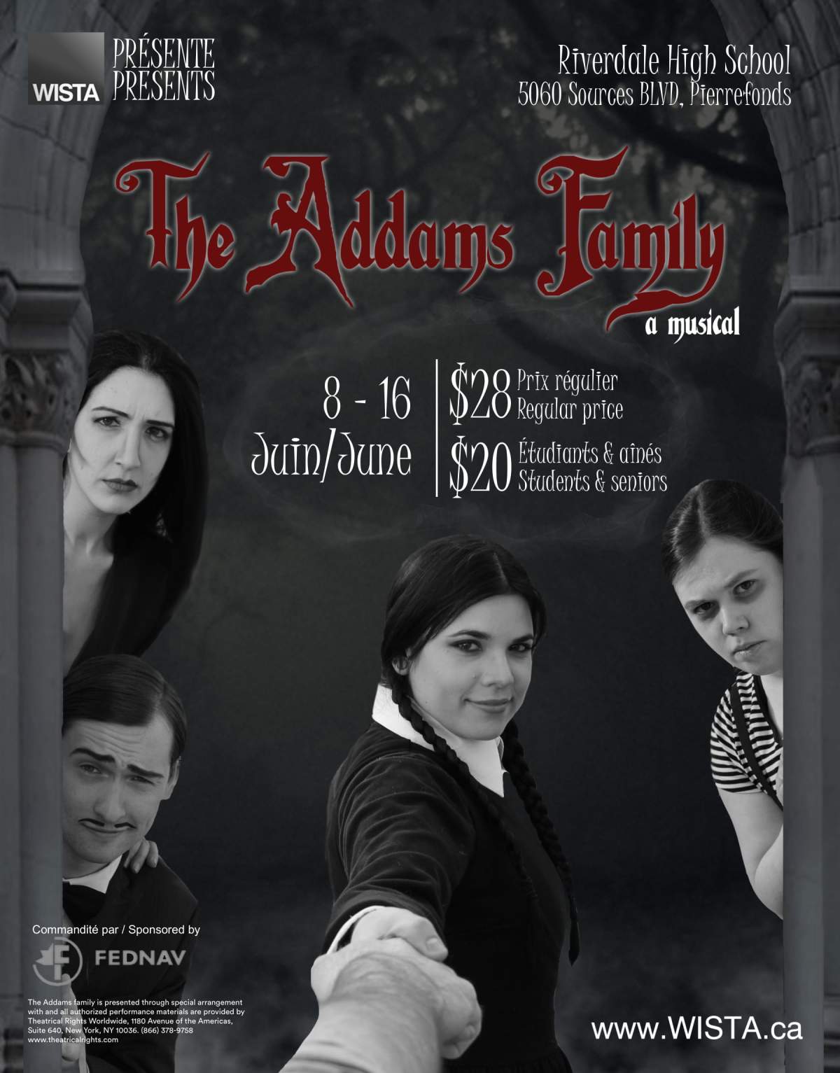 WISTA presents The Addams Family - image