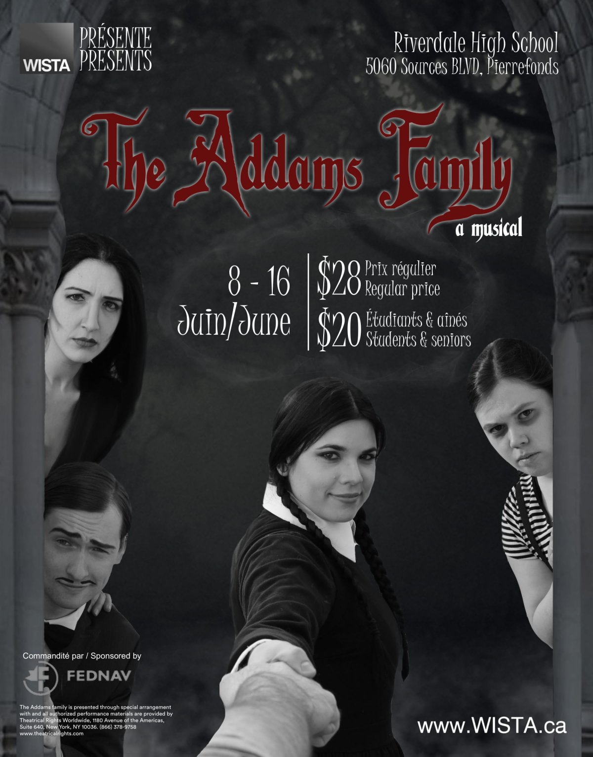 WISTA presents The Addams Family - image