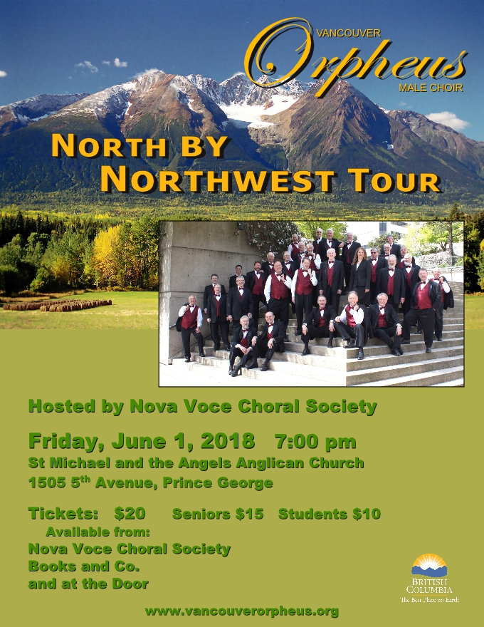 Vancouver Orpheus North by Nothwest Tour - image