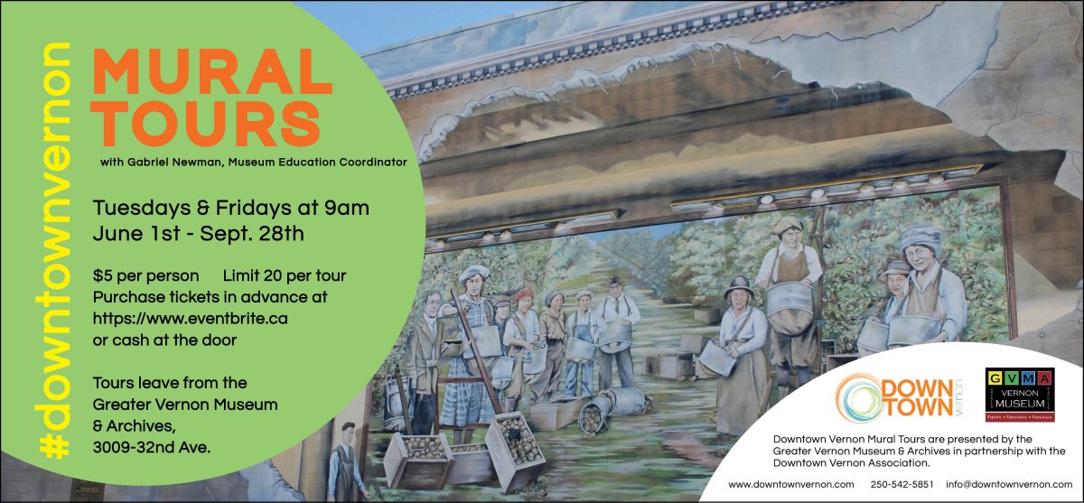 Downtown Vernon Mural Tours - image