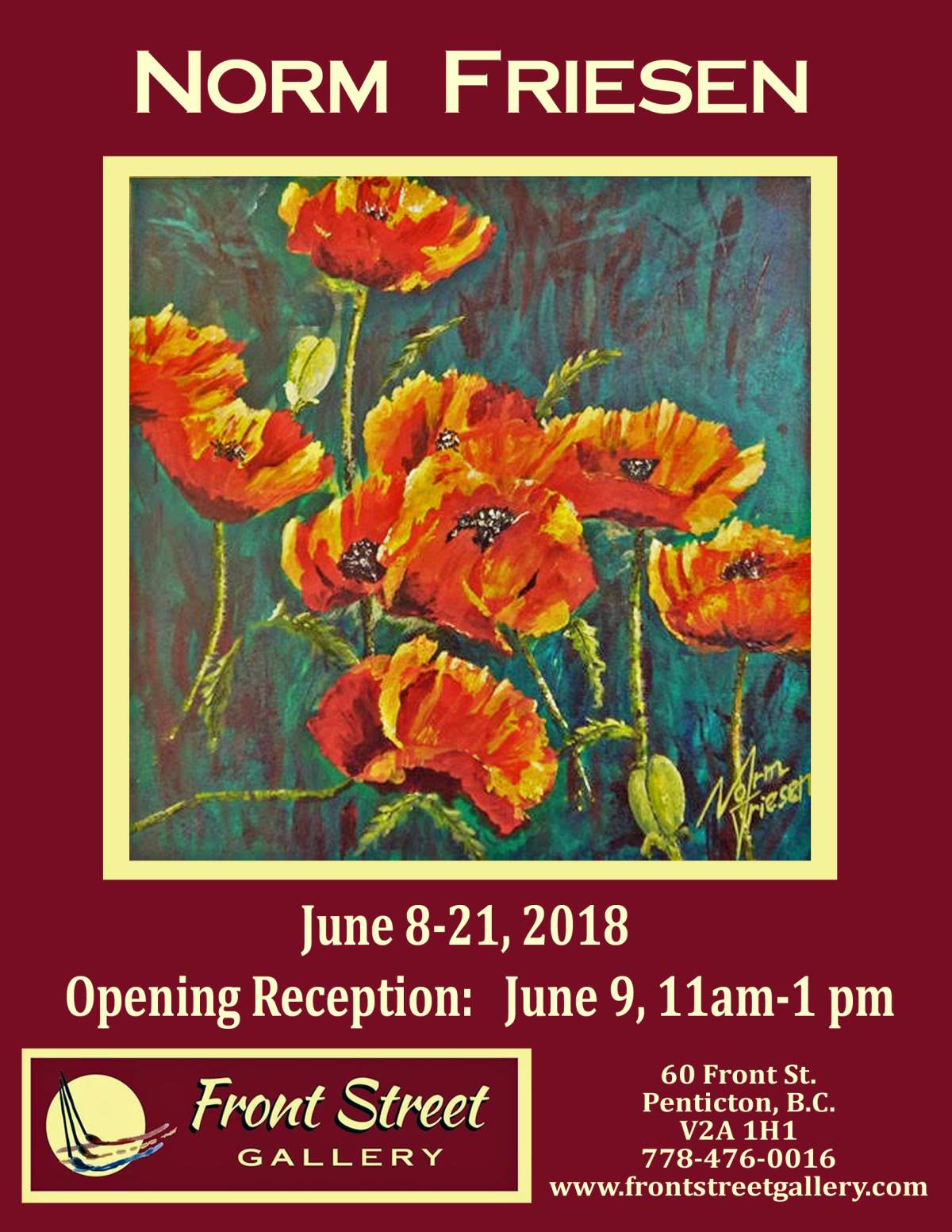 Norm Friesen Guest Artist Show - image
