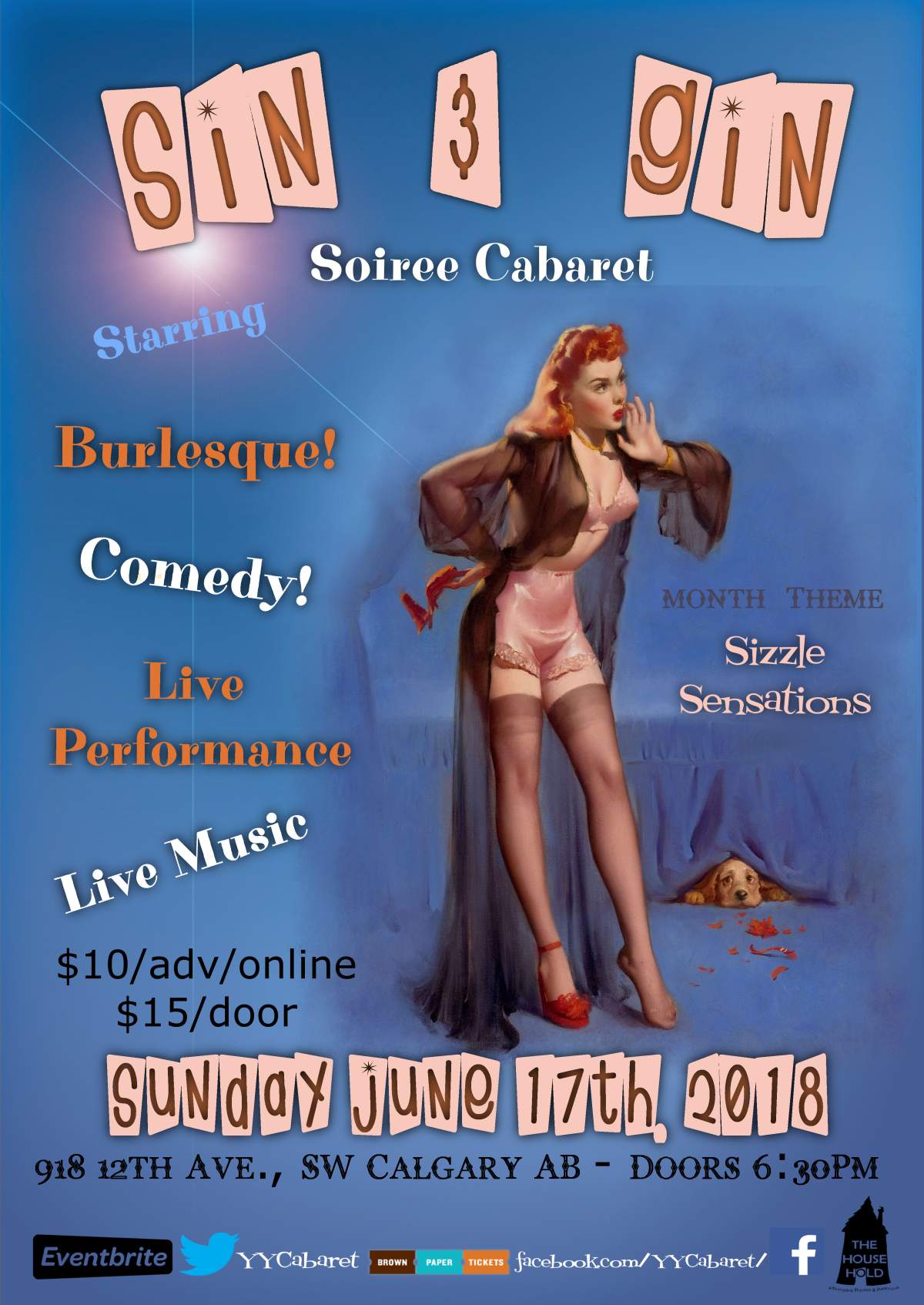 Sin & Gin Soiree Cabaret – Sizzle Sensations - image