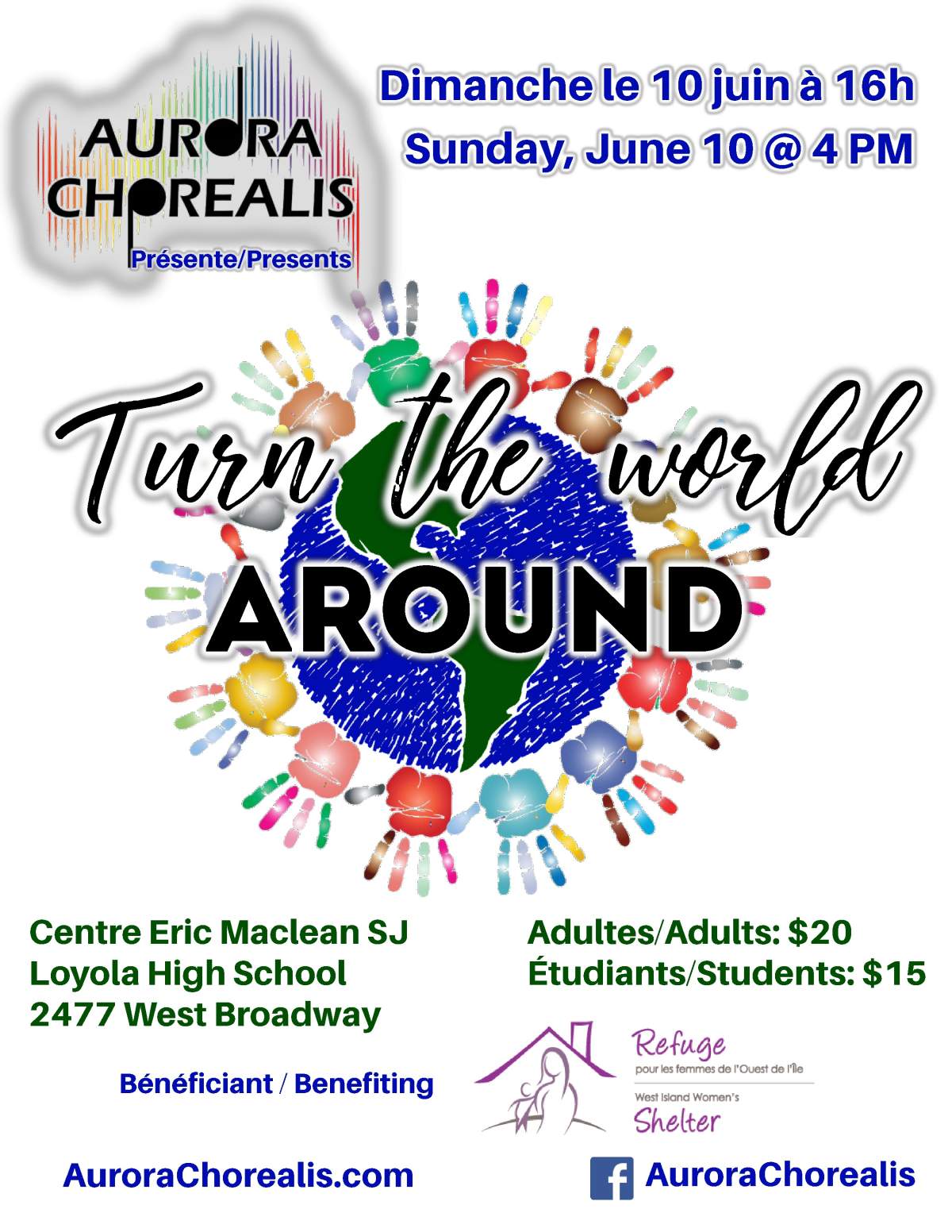 Aurora Chorealis presents “Turn the World Around” - image