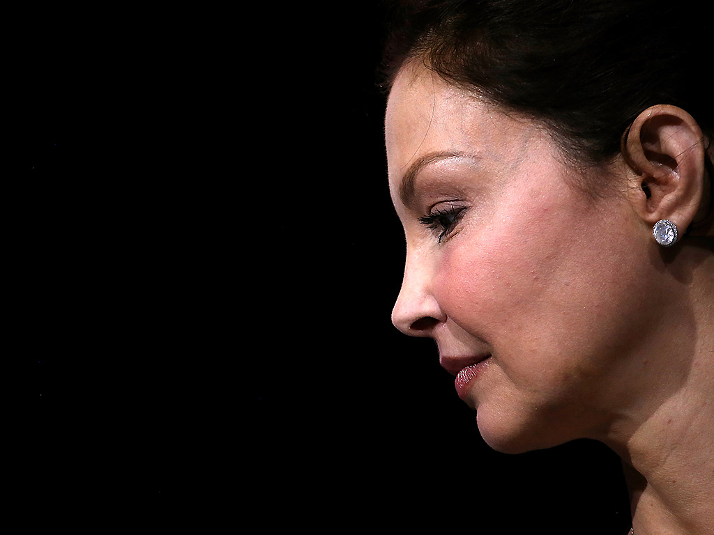 Ashley Judd looks on during the 29th annual Conference of the Professional Businesswomen of California (PBWC) on April 24, 2018 in San Francisco, Calif.