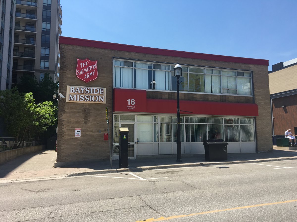 In the summertime, the responsibility of supporting people trying to escape the extreme heat falls to homeless shelters like Joyce Cope House and the Salvation Army Bayside Mission (pictured).

