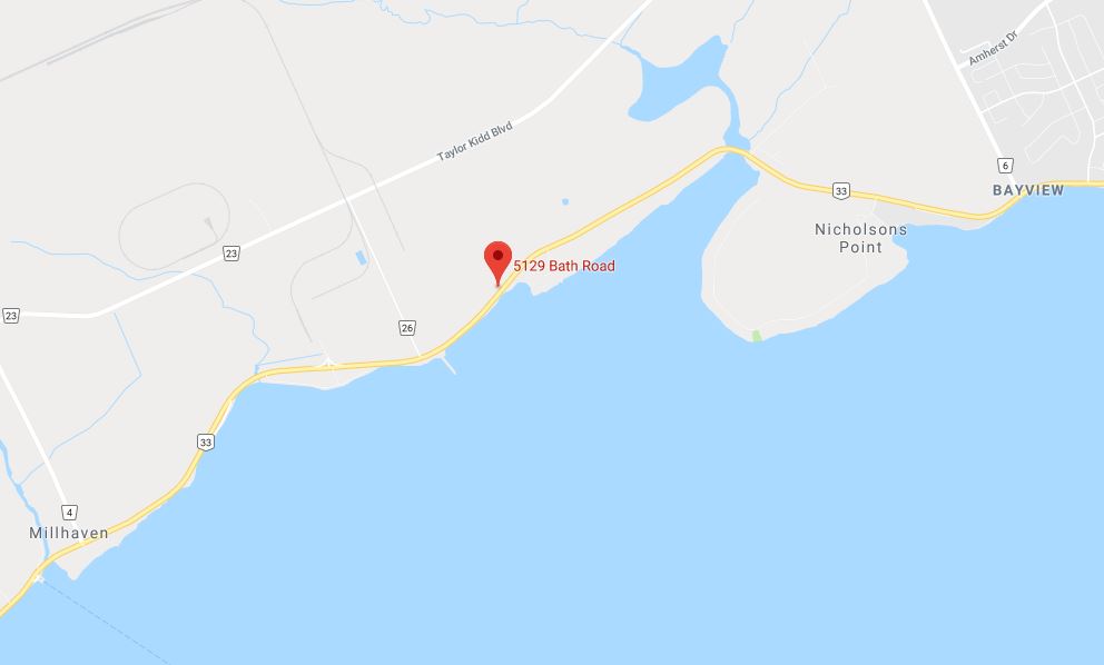 Google Maps shows the exact location where Bath Road was closed on Wednesday due to a house fire.