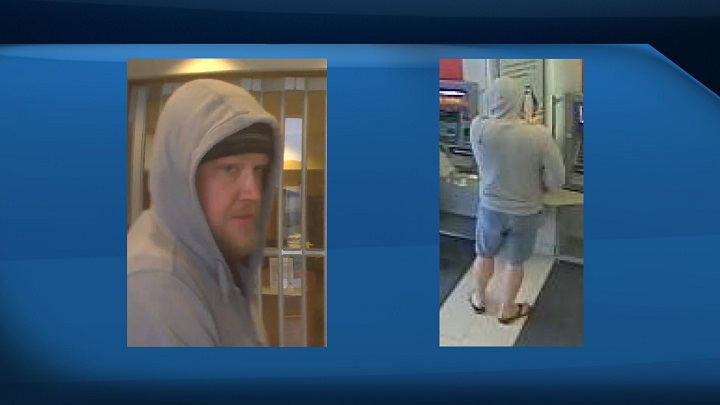 A photo of the man Calgary police are hoping to identify in relation to a robbery that happened on Sunday, April 29.